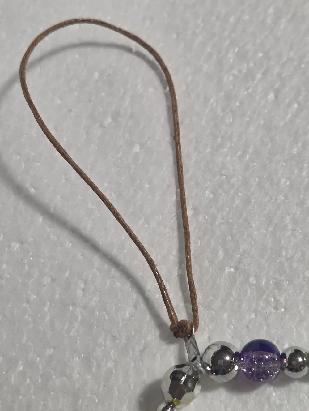 Handmade Multicolor Beaded Cell Phone Strap